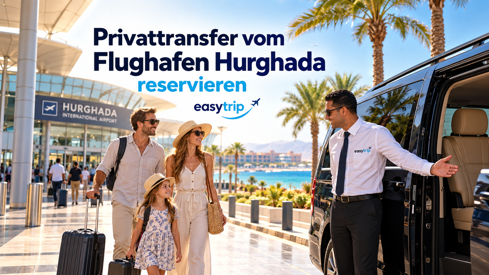 Privattransfer vom Flughafen Hurghada reservieren